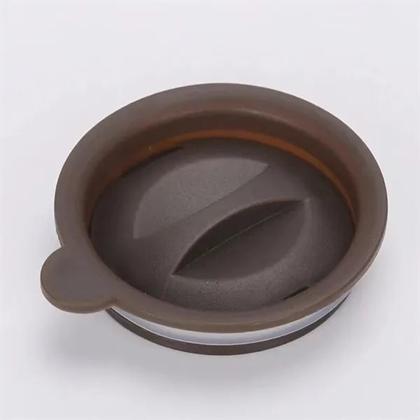 12OZ Stainless Steel Bamboo Shell Thermal Cup With Handle