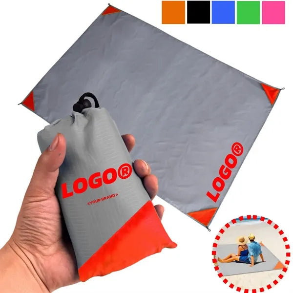 Foldable Beach Mat Lightweight Outdoor Picnic Blanket Pad