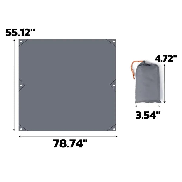 Foldable Beach Mat Lightweight Outdoor Picnic Blanket Pad