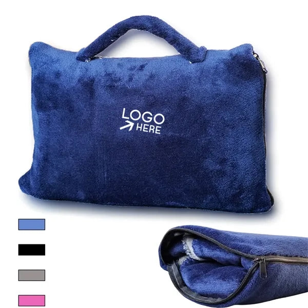 Zippered Easy-Storage Portable Blanket