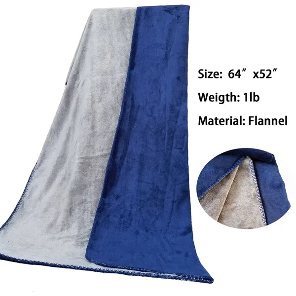 Zippered Easy-Storage Portable Blanket
