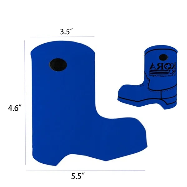 Christmas Boots Cooler Sleeve