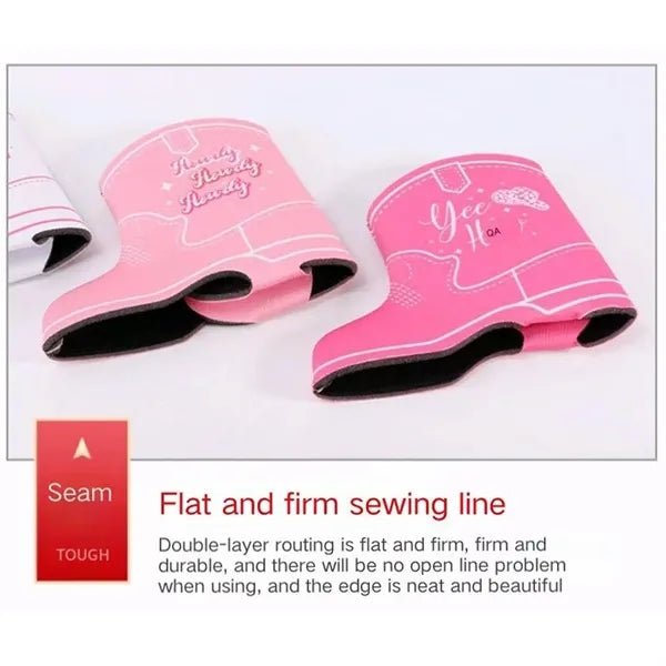 Christmas Boots Cooler Sleeve