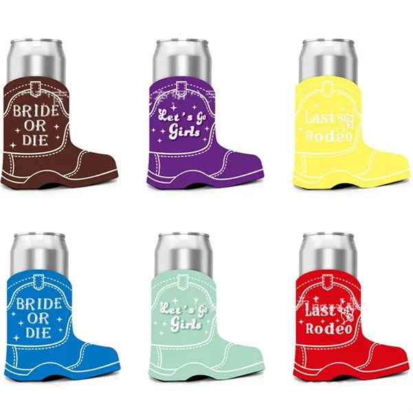 Christmas Boots Cooler Sleeve