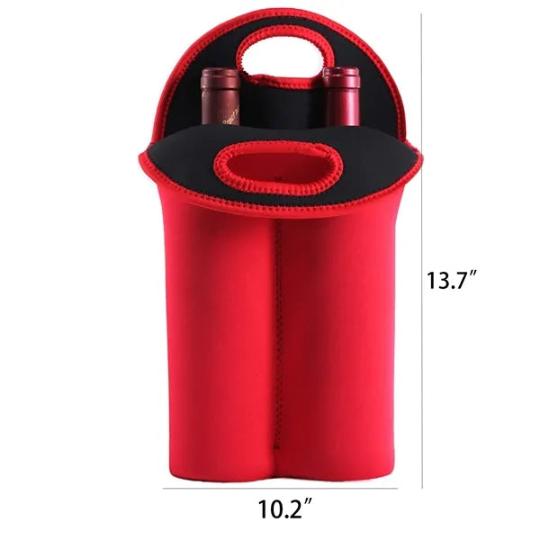 2 Bottle Wine Bag Tote