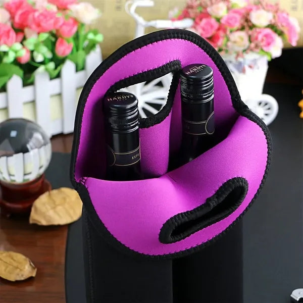 2 Bottle Wine Bag Tote
