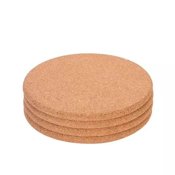 Insulation Round Cork Coaster Full Page Printing Possible