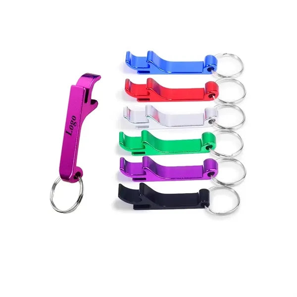 Aluminum Bottle Opener Keychain