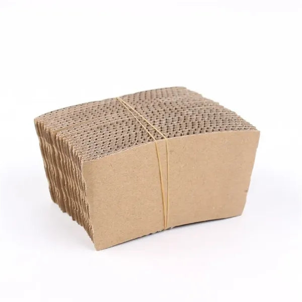 Disposable Kraft/Ripple Paper Hot Coffee Cup Sleeve