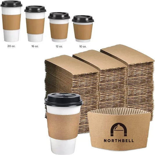 Thickened Disposable Coffee Paper Cup Sleeve