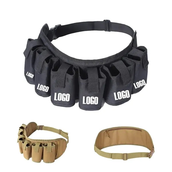 6 Pack Oxford Cloth Adjustable Picnic Beer Belt Holder