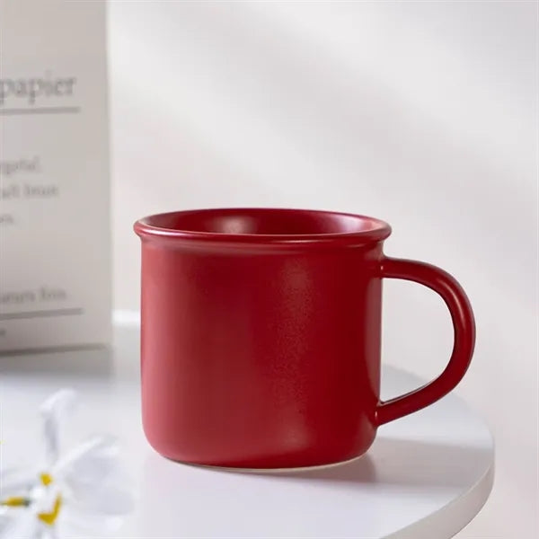 Enamel-style Ceramic Cup