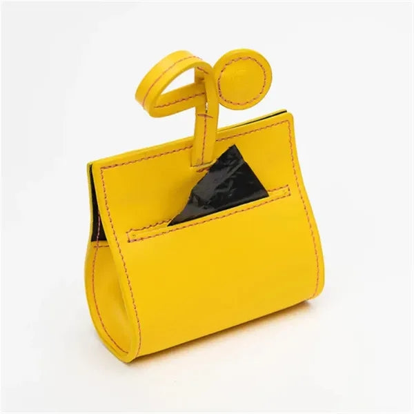 Dog Waste Bag Holder Leash Attachment