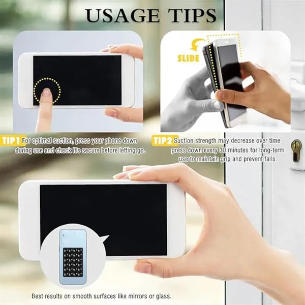 Silicone Suction Cup Phone Case Mount