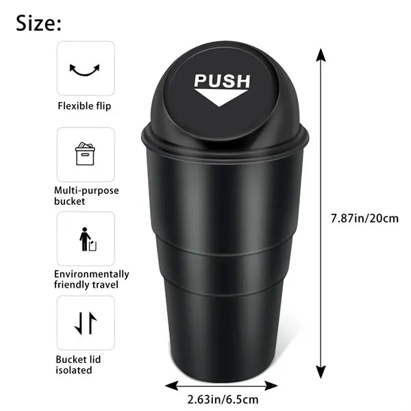 Mini Auto Car Garbage Can