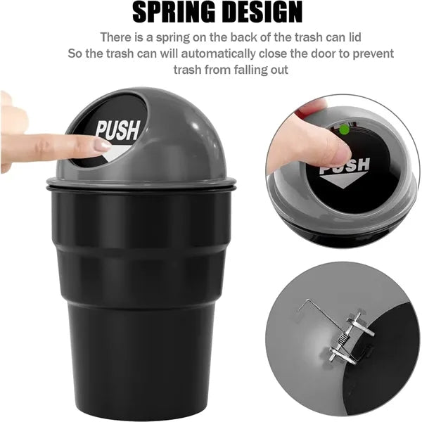 Mini Auto Car Garbage Can