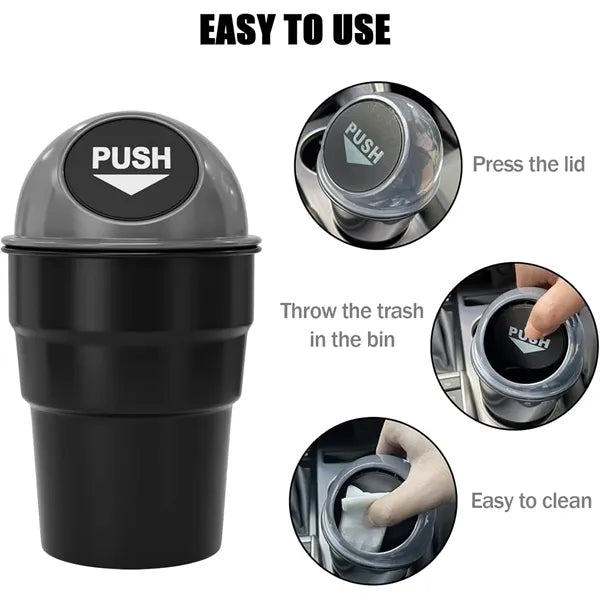 Mini Auto Car Garbage Can