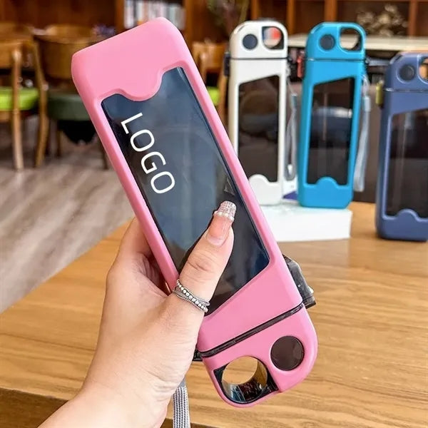 12 oz New Special Gift Portable Square Water Bottle