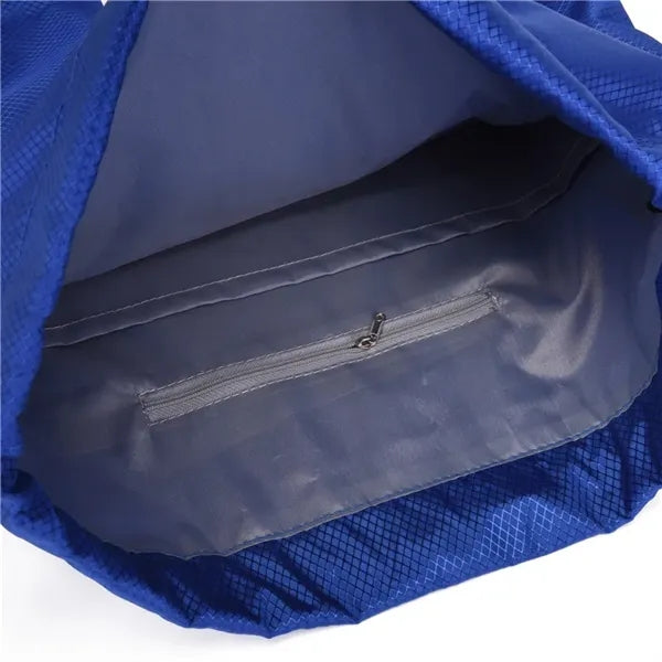 Portable Drawstring Backpack Sports Gym Fitness Yoga Bags