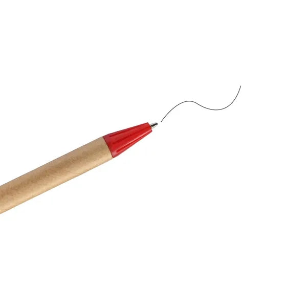 Eco-Friendly Ballpoint Medium Point Cardboard Pen