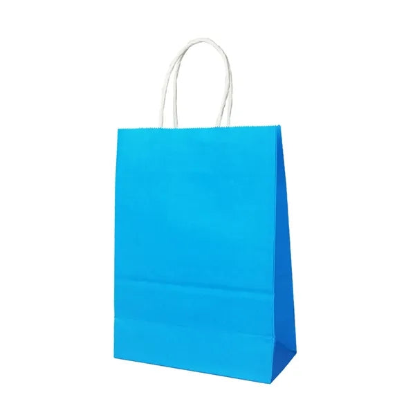Recycled Kraft Paper Tote Bags Gifts Shopping