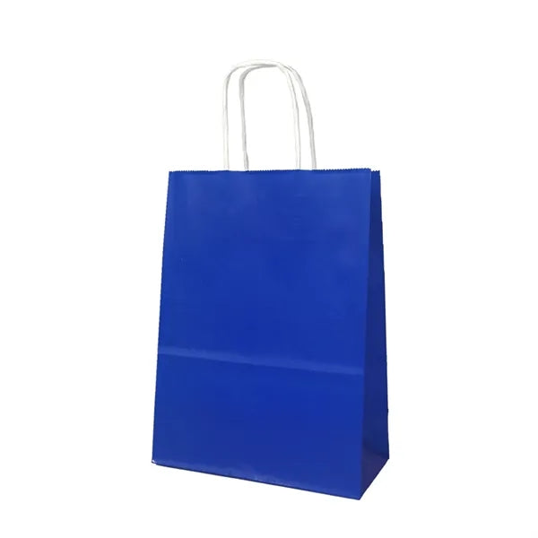 Recycled Kraft Paper Tote Bags Gifts Shopping