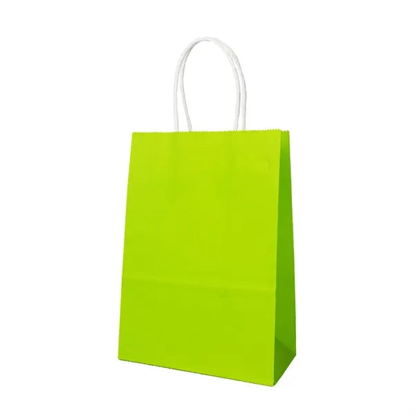 Recycled Kraft Paper Tote Bags Gifts Shopping