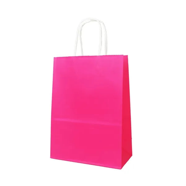 Recycled Kraft Paper Tote Bags Gifts Shopping