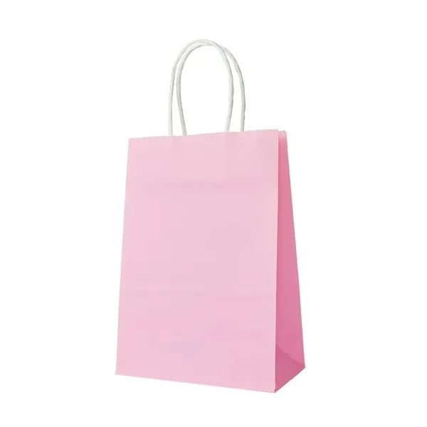 Recycled Kraft Paper Tote Bags Gifts Shopping