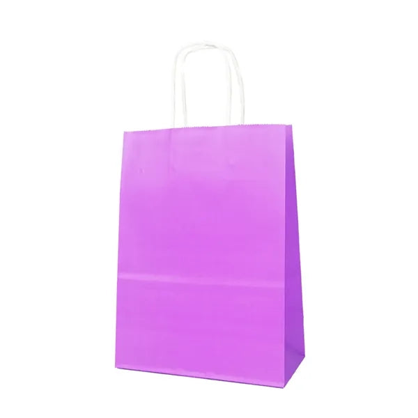 Recycled Kraft Paper Tote Bags Gifts Shopping