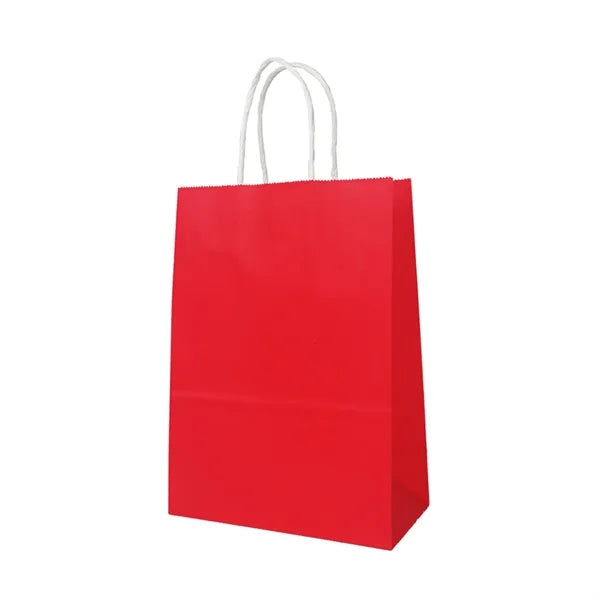 Recycled Kraft Paper Tote Bags Gifts Shopping