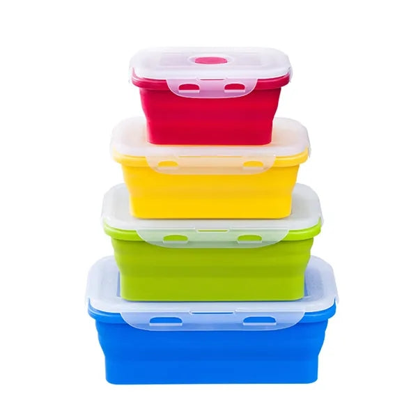 Collapsible Silicone Food Storage Container
