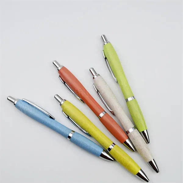 Wheat Straw Ballpoint Pen Cute Modern Thing Eco Friendly