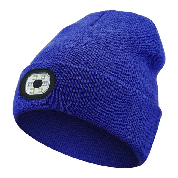 Beanie Hat With Led Light