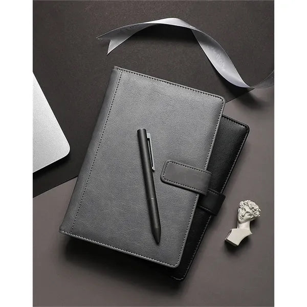 A5 Creative Interlayer Design Leather Notebook
