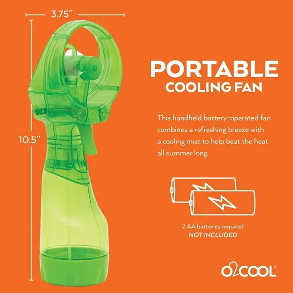 Mini Water Mister Fan Portable Handheld Sprayer Atomizer
