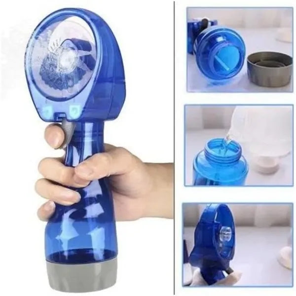 Mini Water Mister Fan Portable Handheld Sprayer Atomizer