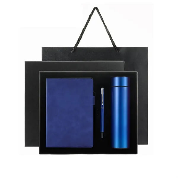 Pen Business Gift Box With Notebook And Vacuum Cup