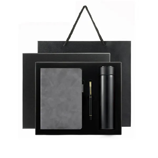 Pen Business Gift Box With Notebook And Vacuum Cup