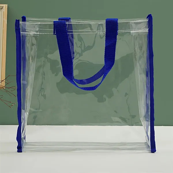 Clear Tote Bags Transparent Pvc Shoulder Handbag For Women