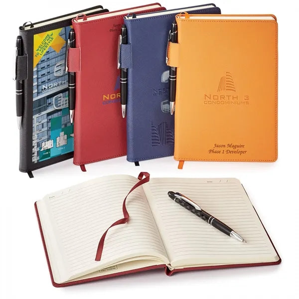 Toscano Genuine Leather Non-refillable Journal Kit