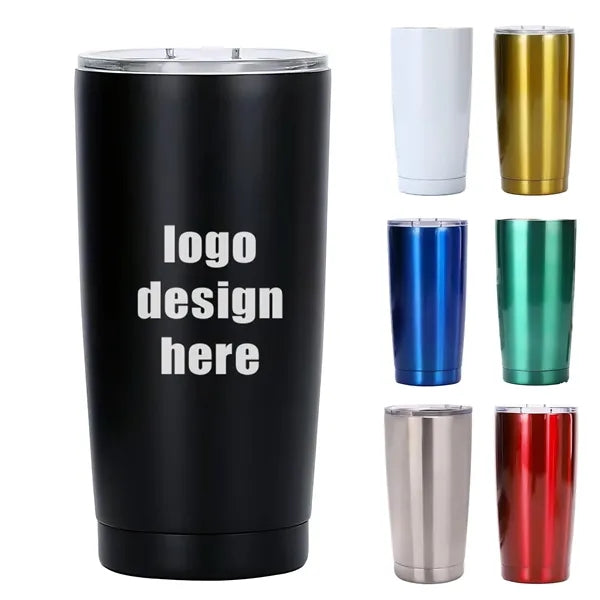 Stainless Steel Car Cup For Outdoor Travel With Lid