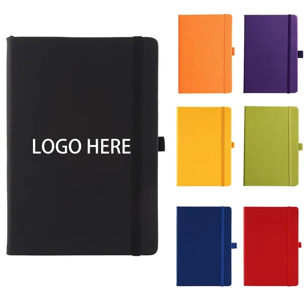 A5 PU Cover Journal Notebook Office Supplies