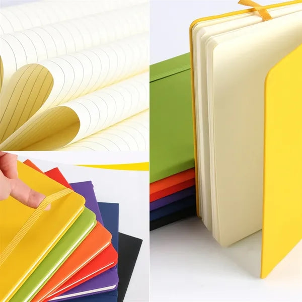 A5 PU Cover Journal Notebook Office Supplies