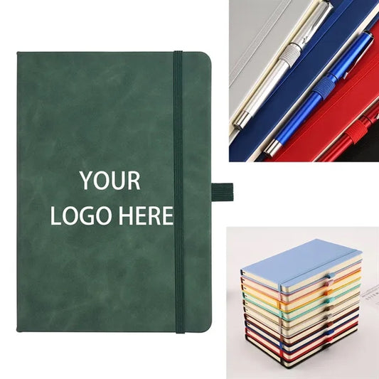 A5 PU Journaling Notebook School Supplies Travel Diary