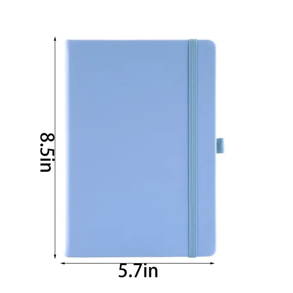 A5 PU Journaling Notebook School Supplies Travel Diary