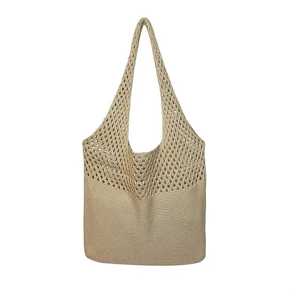 Crochet Mesh Beach Tote Bag