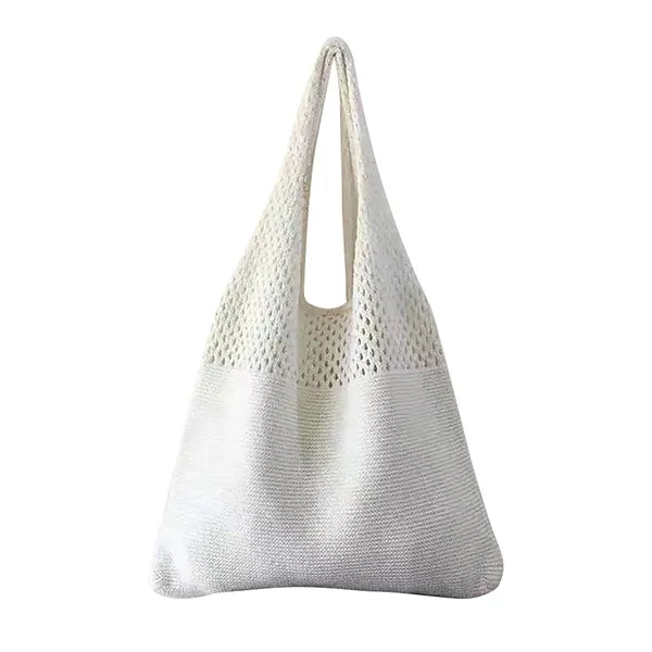 Crochet Mesh Beach Tote Bag