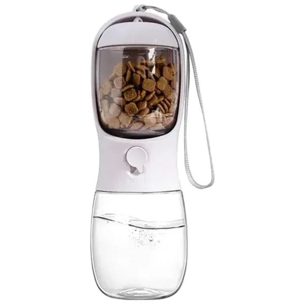 10 oz. Pet Water Bottle with Food Container