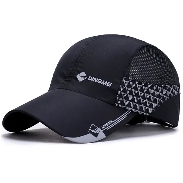 Outdoor sunshade travel baseball cap